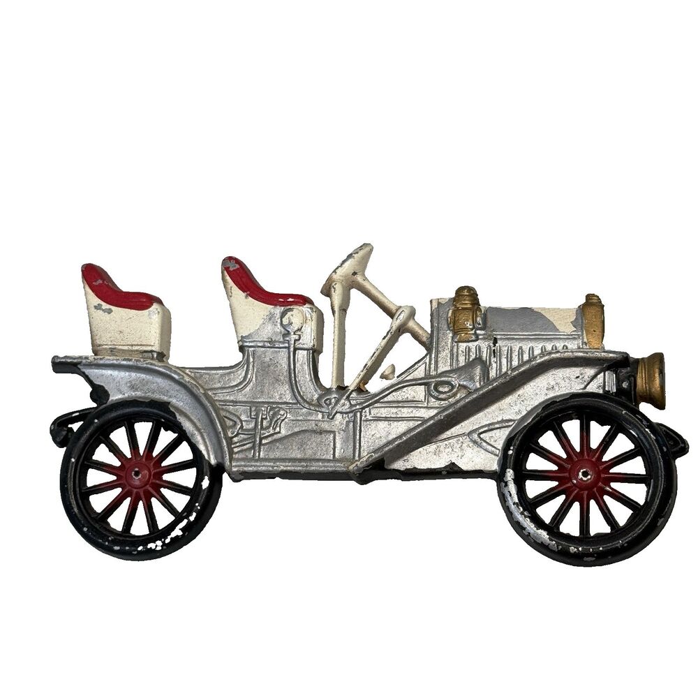 Vintage 1910 Buick Cast Metal Wall Plaque Antique Automobile Car Decor EUC
